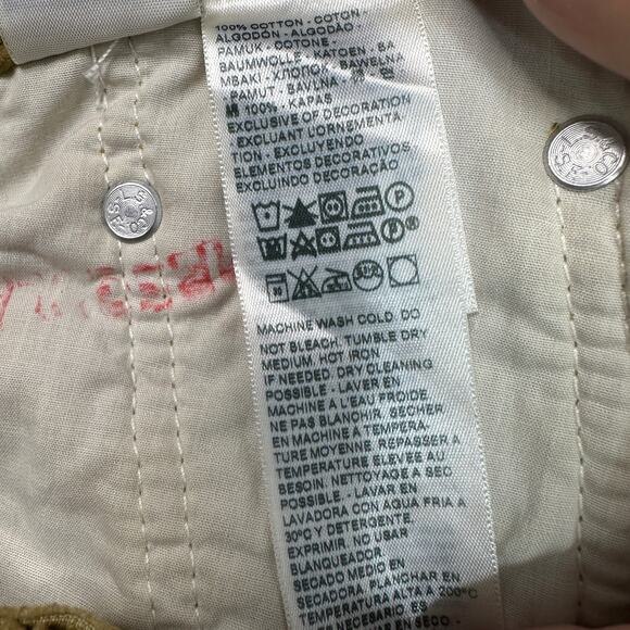 Levi's Corduroy Pants Mens 27x30 Golden Tan Straight Leg Regular Fit 5-Pocket - Picture 7 of 10